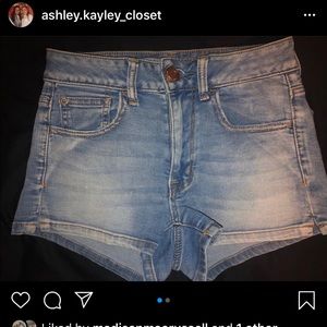 American Eagle high waisted shorts